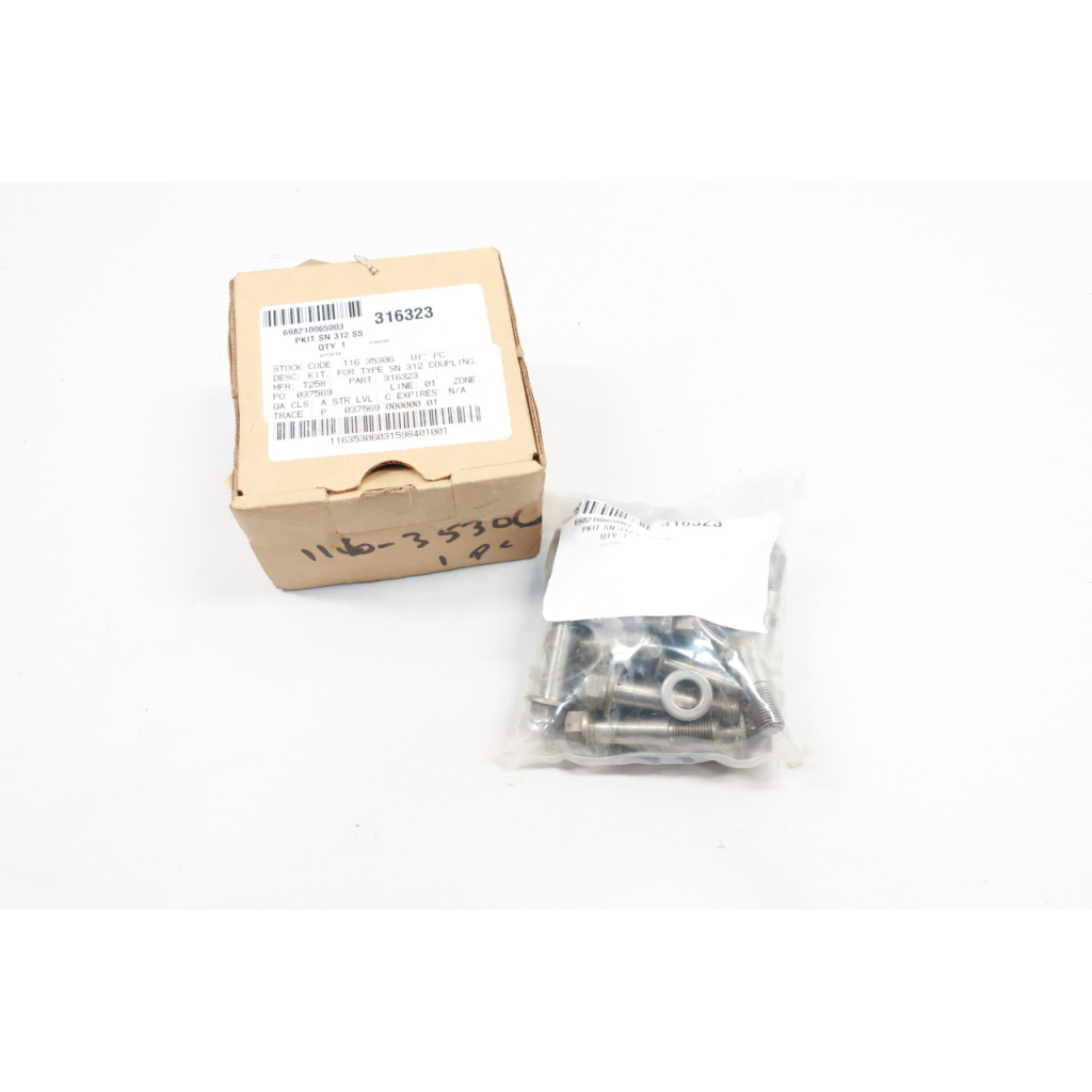 Rexnord 698210065003 316323 Coupling Kit