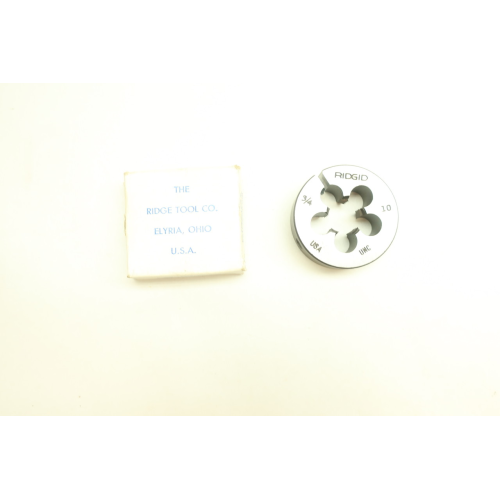 Ridgid Round Split Bolt Die 3/4in 10nc