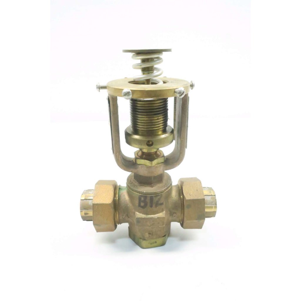 Robertshaw 921-A1 70-120deg F 3/4 In Npt Bronze Temperature Valve