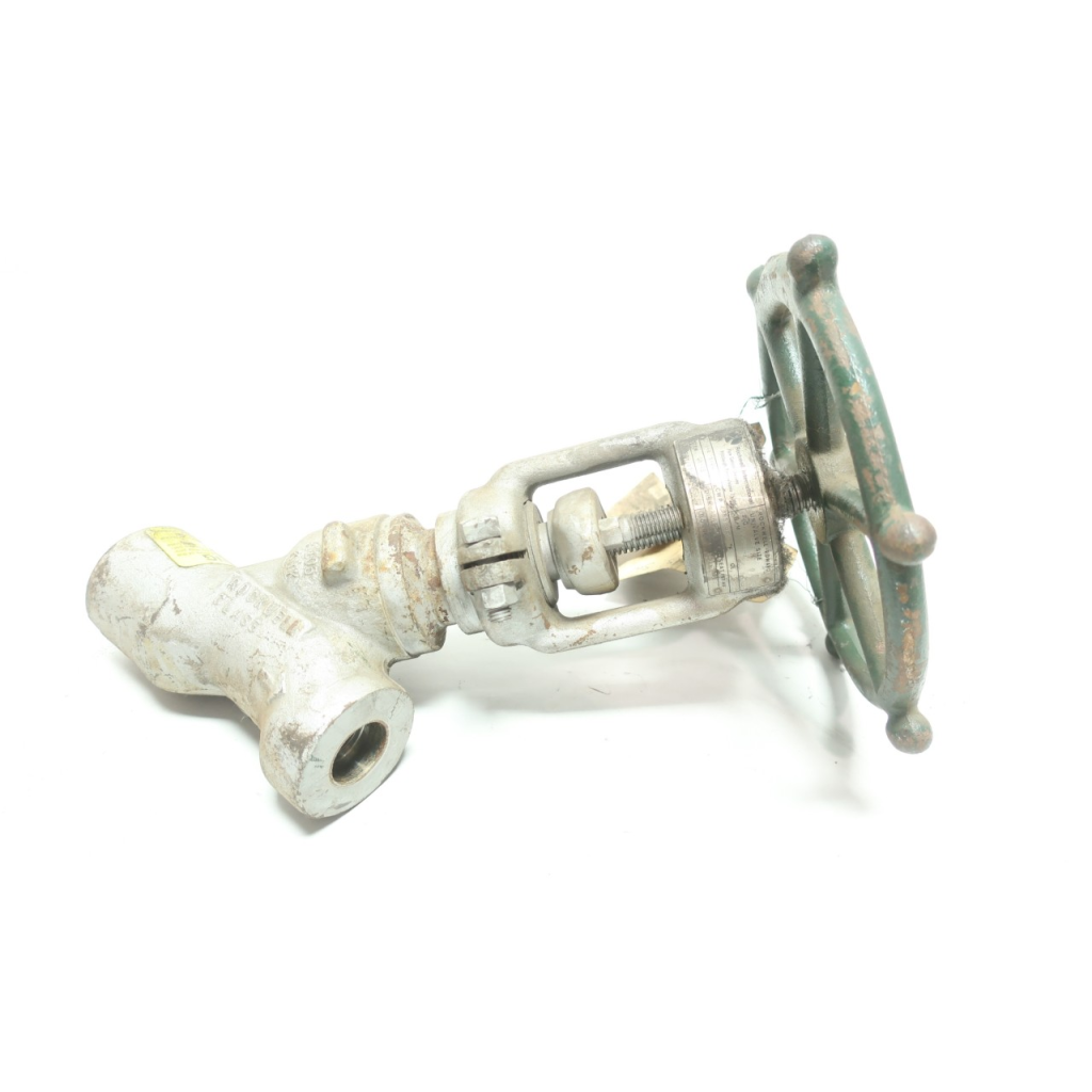 Rockwell B36124122 Manual Steel Socket Weld Globe Valve 3/4in