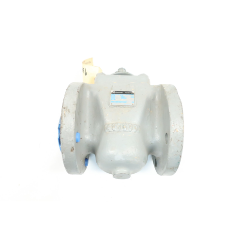 Rockwell D1925 Steel Flanged Plug Valve 3in 150