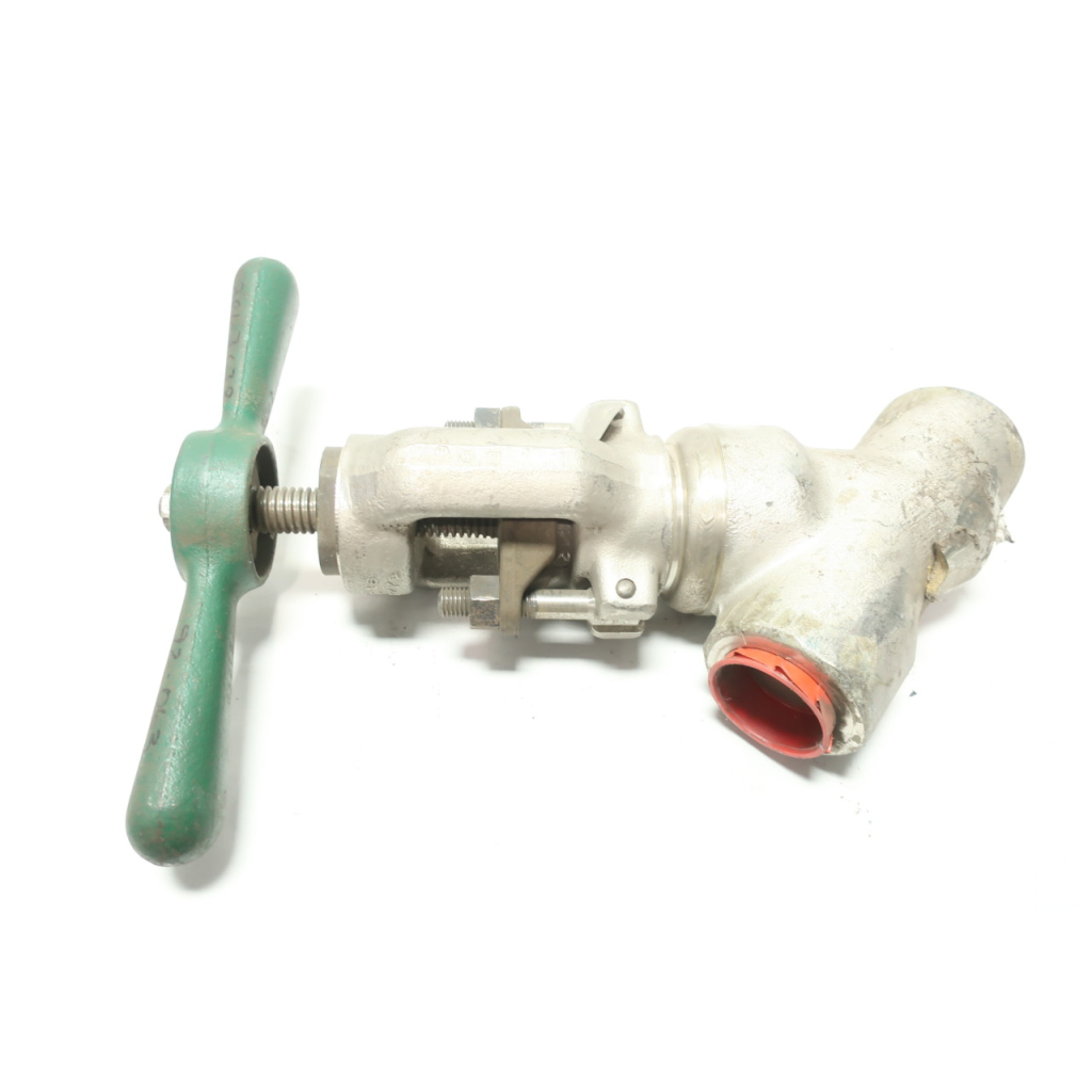 Rockwell D3624T Univalve Manual Steel Socket Weld Globe Valve 2in