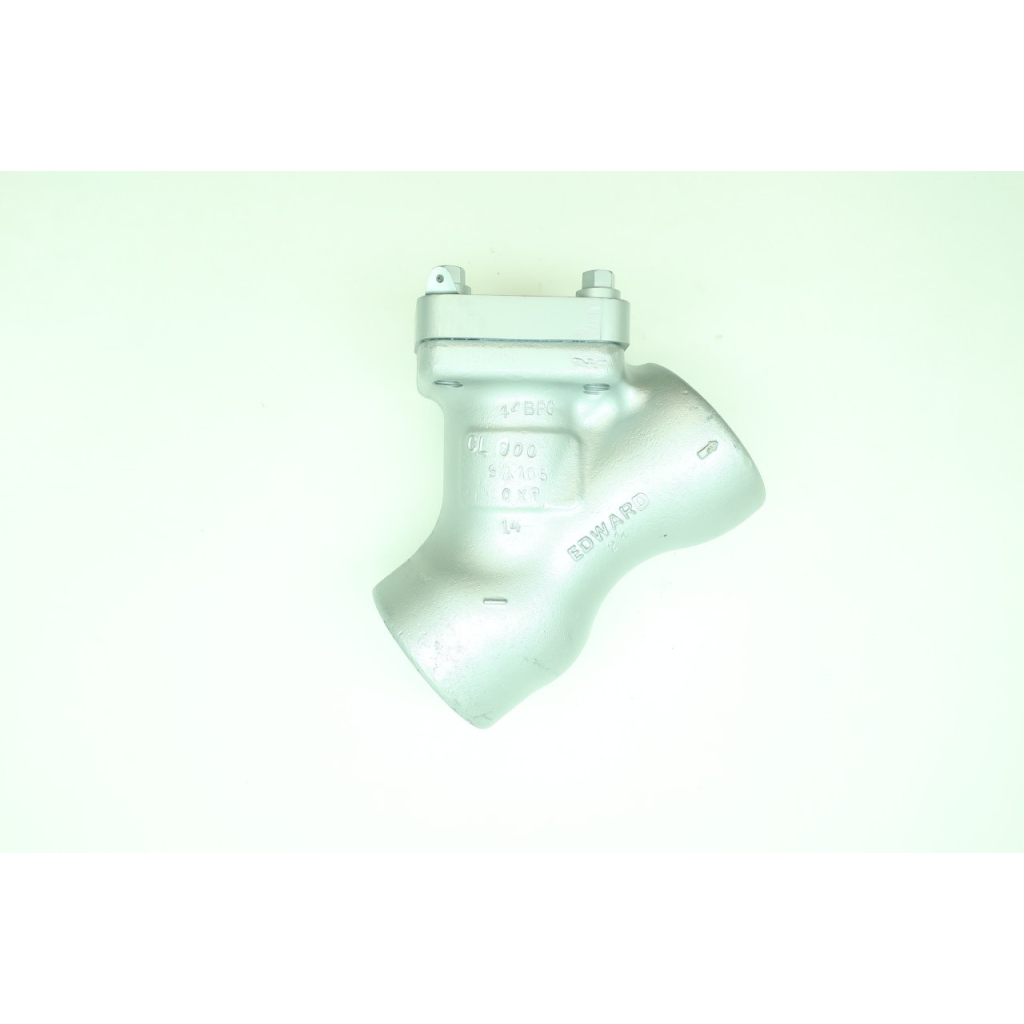 Rockwell-edward Socket Weld Y-pattern Piston Check Valve 2in 600