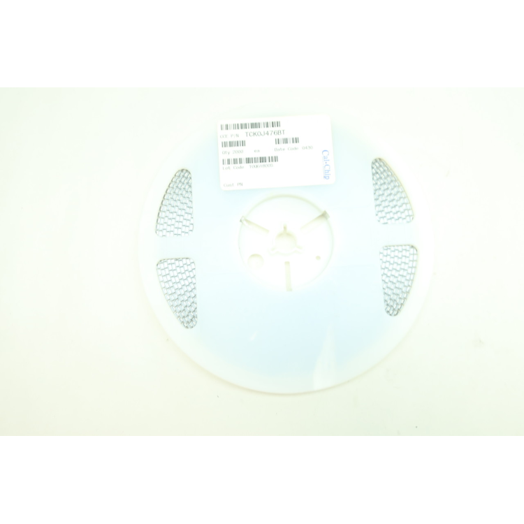 Roll Of 2000 Cal-chip TCK0J476BT Capacitor