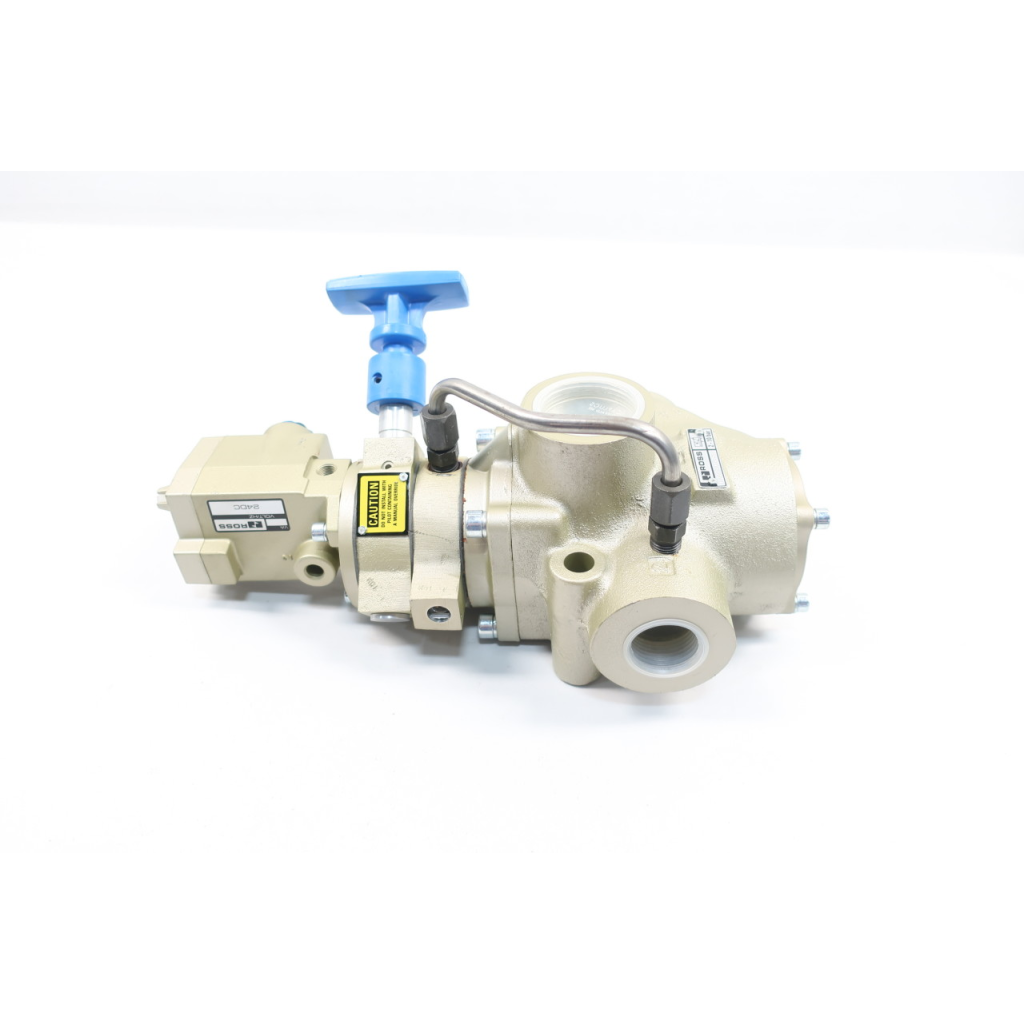 Ross D2773A6857 Lockout/exhaust Valve 24v-dc 1-1/2in 1in Npt