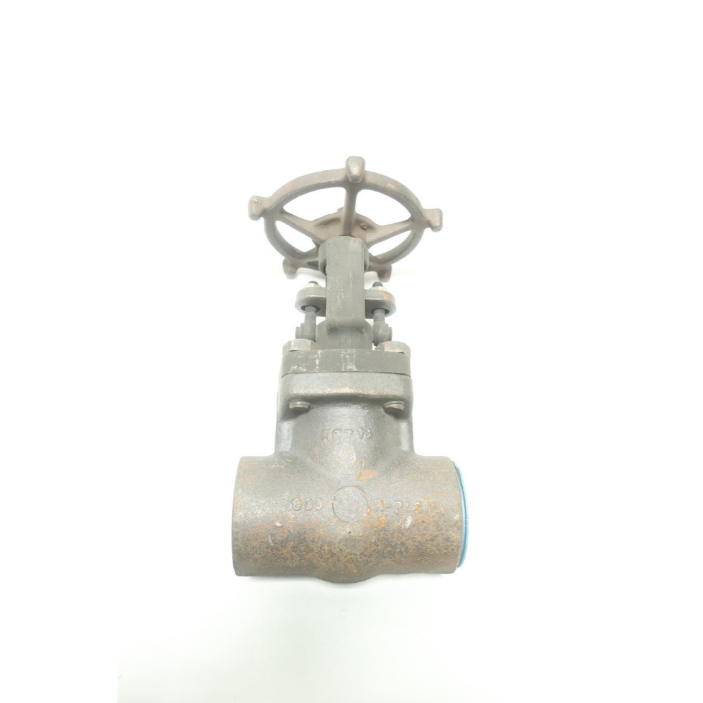 Rp&c EF57D Manual Steel Socket Weld Wedge Gate Valve 1-1/2in 800