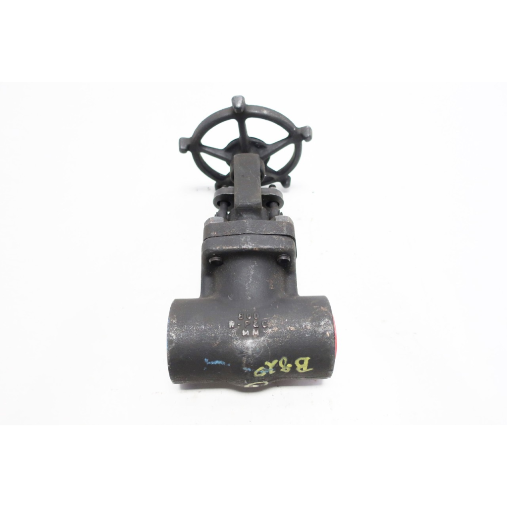 Rp&c EF56D Wedge Gate Valve Manual 800 Steel Threaded 1-1/4in Npt
