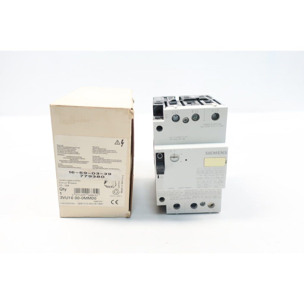 SIEMENS 3VU1600-0MM00