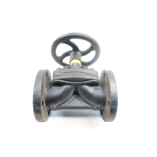Saunders A3DN80 Diaphragm Valve Manual Iron Flanged 3in