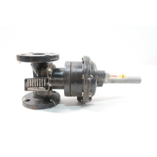 Saunders SE16125 Pneumatic Iron Flanged Diaphragm Valve 1-1/2in 150