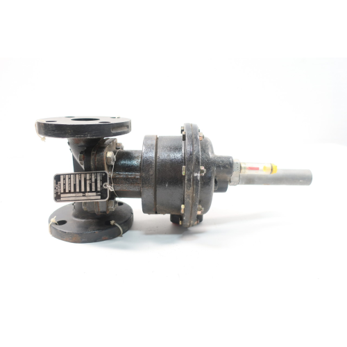 Saunders SE16125 Pneumatic Iron Flanged Diaphragm Valve 1-1/2in 150