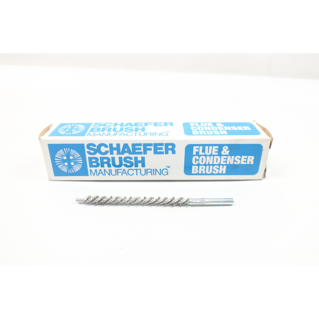 Schaefer Brush 43502 8-32 1/4in Stainless Spiral Brush