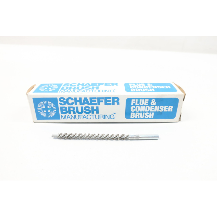 Schaefer Brush 43502 8-32 1/4in Stainless Spiral Brush