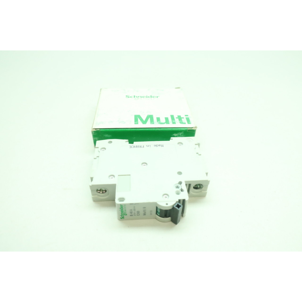 Schneider 24122 Multi9 C60 Miniature Supplementary Protector 1p 40a Amp 277v-ac