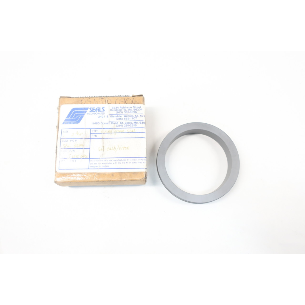 Seals Incorporated O-ring Groove Seat Seal 2-3/4in 3-1/2in 11/32in