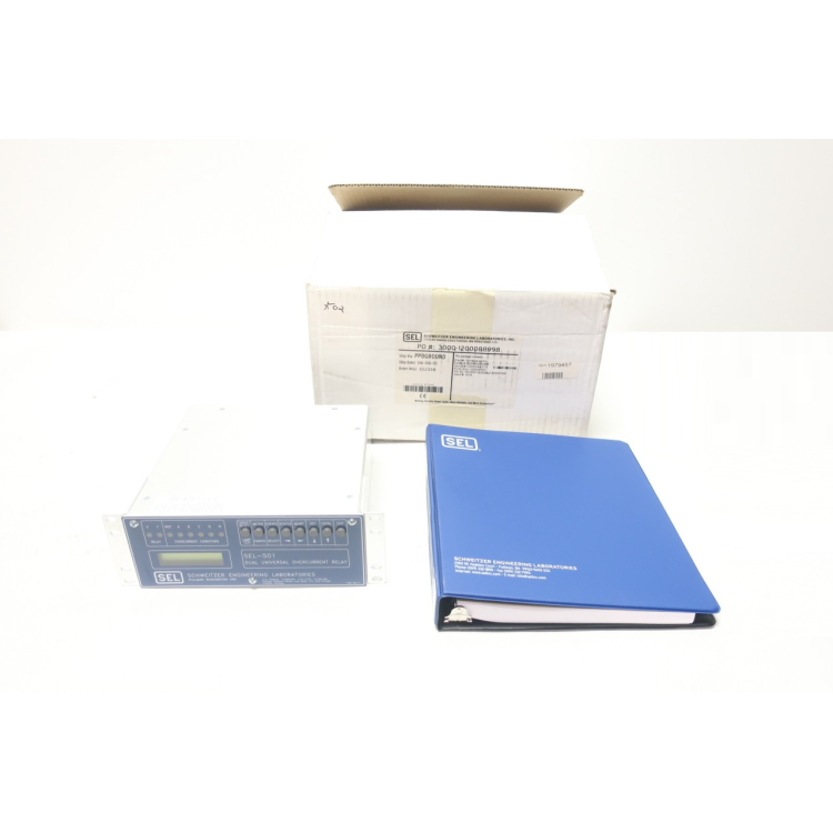 Sel 0501003X561XXB Sel-501 Dual Universal Overcurrent Relay 125v-ac