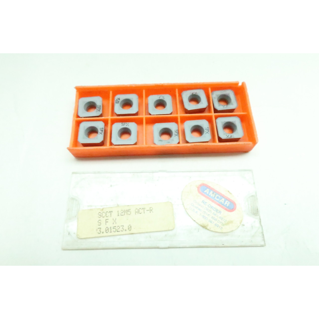Set Of 10 Amcar SCCT 12M5 ACT-R Carbide Insert