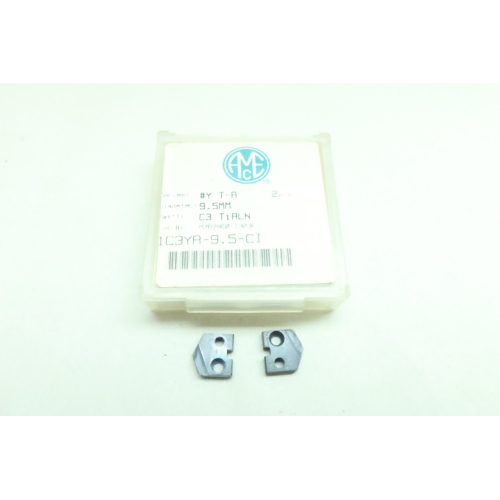 Set Of 2 Amec 1C3YA-9.5-CI Carbide Insert