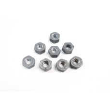 Set Of 8 Atwood & Morrill 21677 085 0000 000 Steel Gland Stud Hex Nut