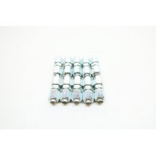 Set Of 10 Brennan 2403-06-06-NS Straight Adapter 3/8in Male Jic 37 Degree Flare