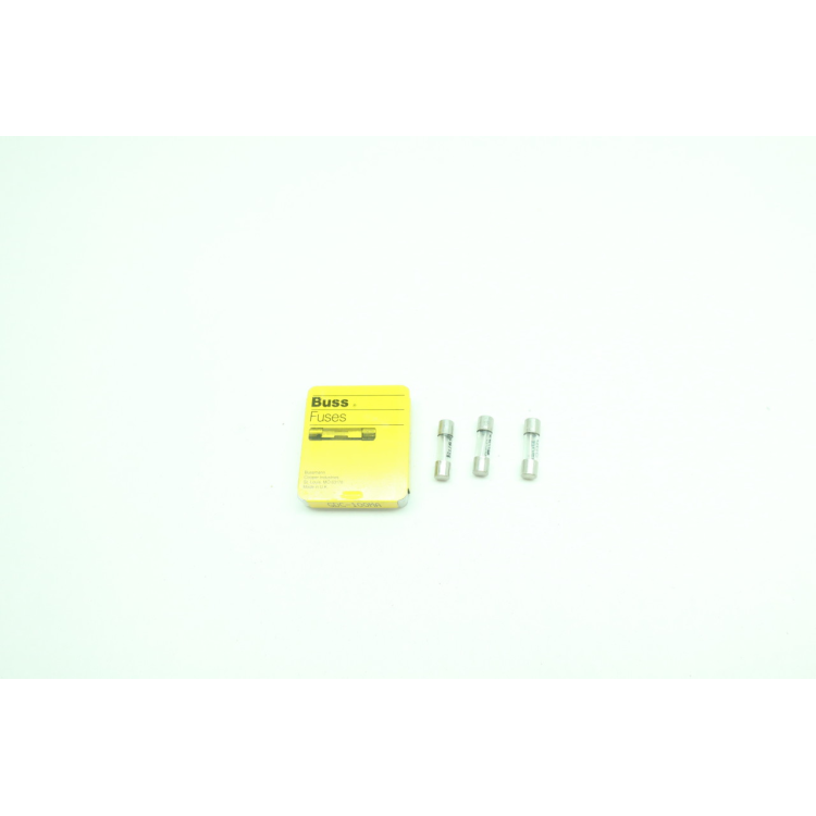 Set Of 3 Buss GDC-100MA Fuse 100ma