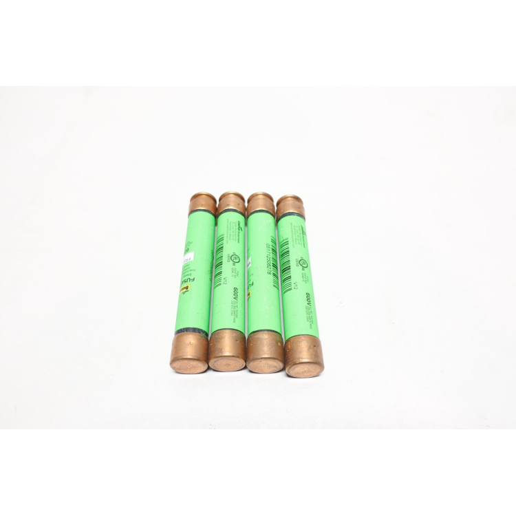 Set Of 4 Bussmann FRS-R-9 Time Delay Fuse Rk5 200000a Amp 600v-ac 300v-dc