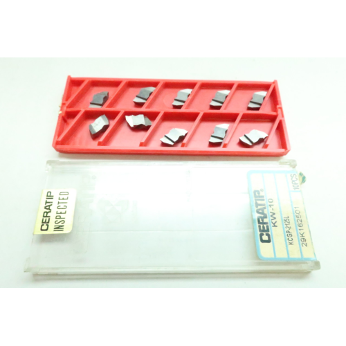 Set Of 10 Ceratip KCGP-3142L Carbide Insert