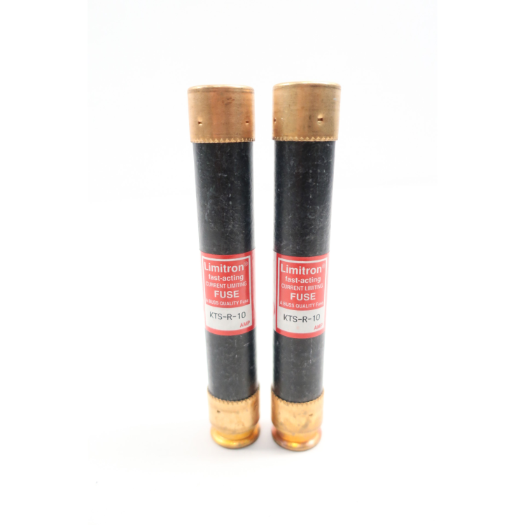 Set Of 2 Cooper Bussmann KTS-R-10 Cartridge Fuse Rk1 10a Amp 600v-ac