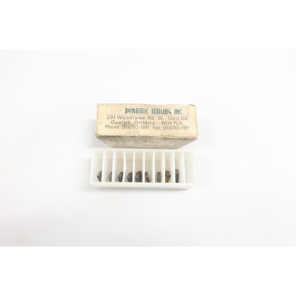 Set Of 9 Dynamic Tooling Carbide Insert