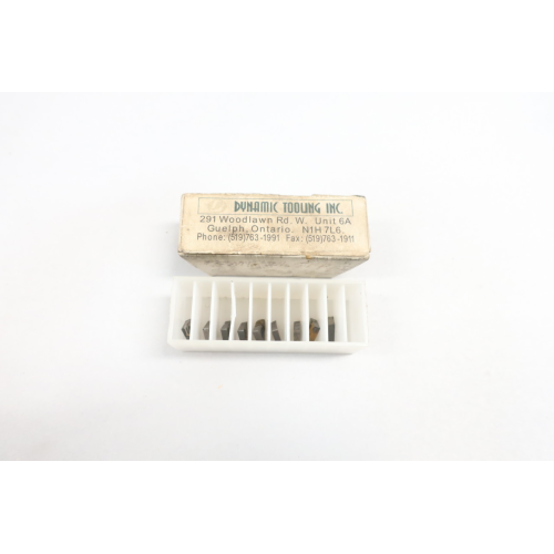 Set Of 9 Dynamic Tooling Carbide Insert