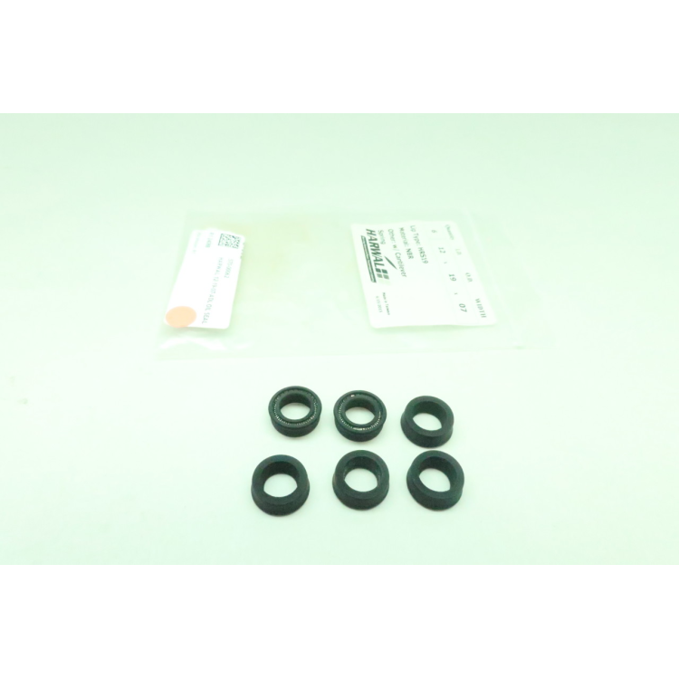 Set Of 6 Harwal HRS19 Oil Seal 12mm 19mm 7mm