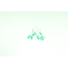 Set Of 7 Hewlett Packard Hp HLMP-3517 Green Light Emitting Diode
