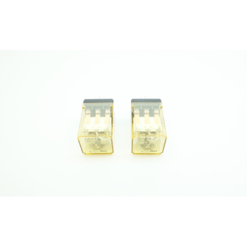 Set Of 2 Idec RR3PA-U Plug-in Relay 24v-dc