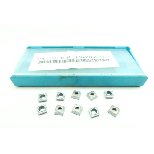Set Of 10 Ingersoll SPLT060204R-DM04 1030 Carbide Insert Set Of 10 Ingersoll SPLT060204R-DM04 1030 Carbide Insert