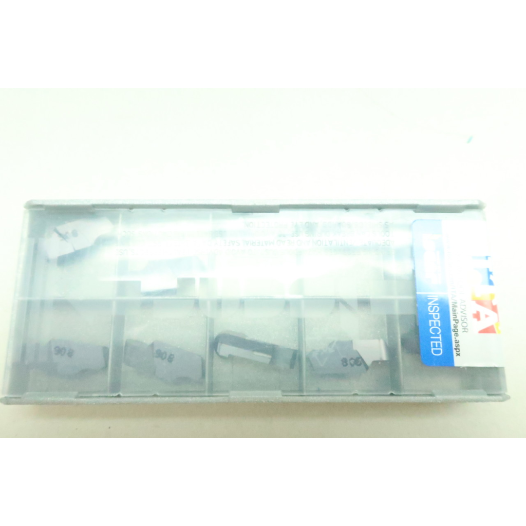 Set Of 10 Iscar GIPI 6.00-3.00-18305L Carbide Insert