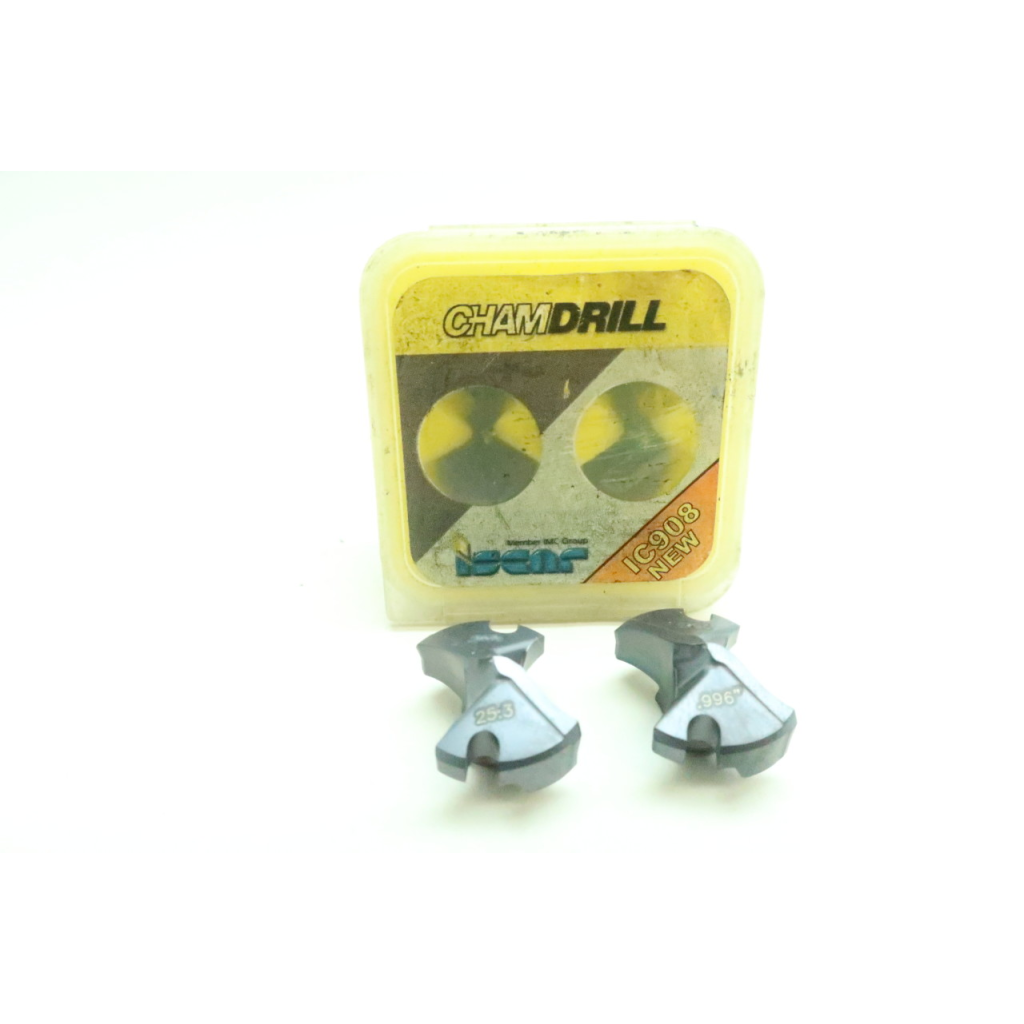 Set Of 2 Iscar IDI 233-SK IC908 P15-P30 M20-M30 Carbide Insert