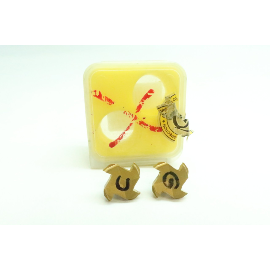 Set Of 2 Iscar MM GRIT 22P-1.78-3675*528 Carbide Insert