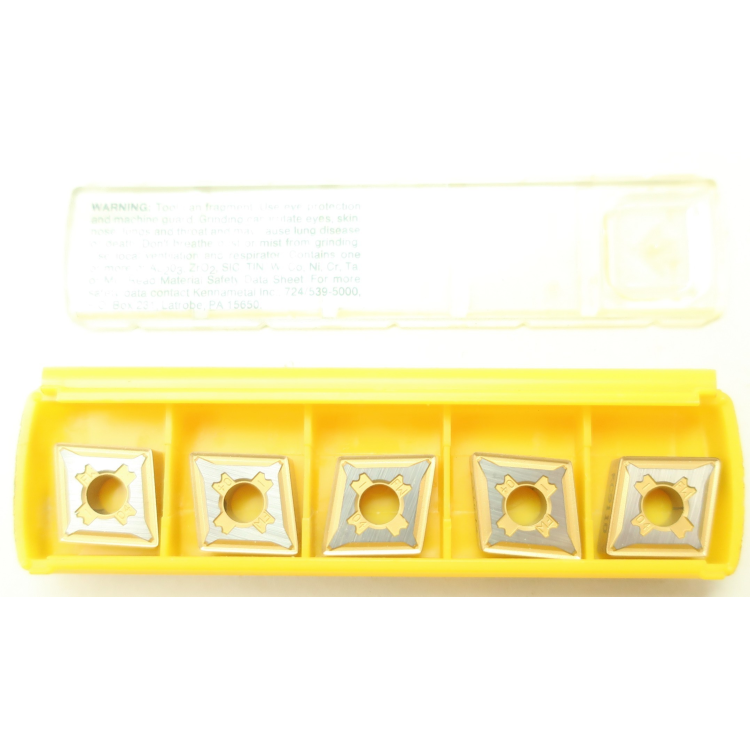 Set Of 5 Kennametal CNMG431FW CNMG120404FW Carbide Insert