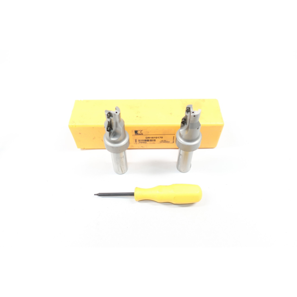 Set Of 2 Kennametal DR1810170 Tool Holder