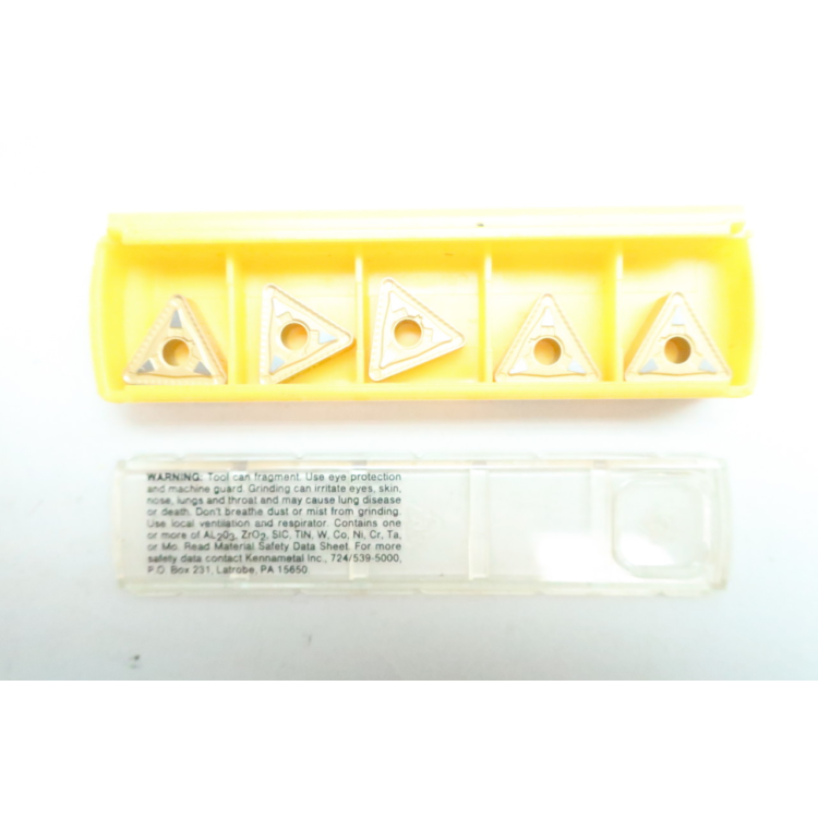 Set Of 5 Kennametal TNMG333MN Carbide Insert