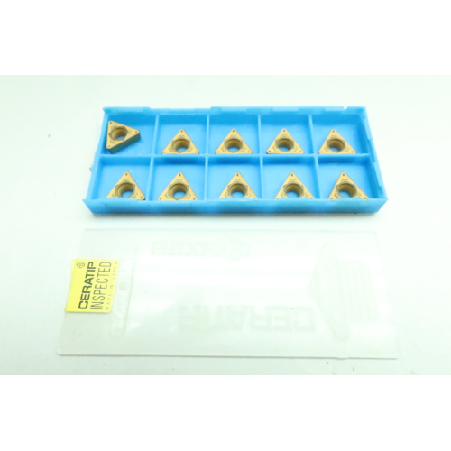 Set Of 10 Kyocera TCMT16T312HQ Ceratip Carbide Insert Set Of 10 Kyocera TCMT16T312HQ Ceratip Carbide Insert