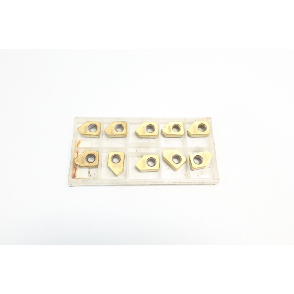 Set Of 10 Lmt LC225S 1187-90 Carbide Insert