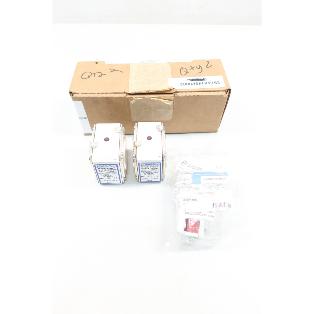Set Of 2 Mersen S101917CF00 Protistor 1250a Amp 700v-ac