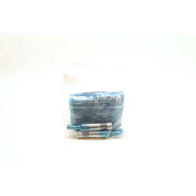 Set Of 2 Moeller MEC016-090 Heavy Duty Ejector Ball Lock Punches P=6.6
