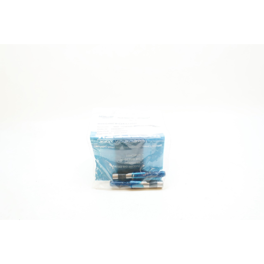 Set Of 2 Moeller MHH013-090C Heavy Duty Solid Ball Lock Punche W=6.3 R=0.5