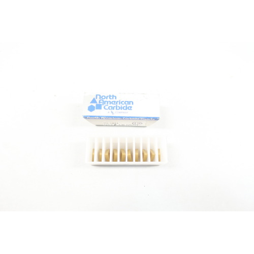 Set Of 10 North American Carbide IN-1881 GR NS221 Carbide Insert