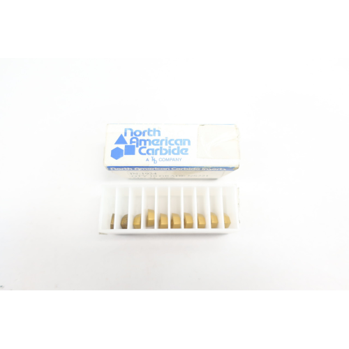 Set Of 10 North American Carbide IN-1881 NS221 Carbide Insert