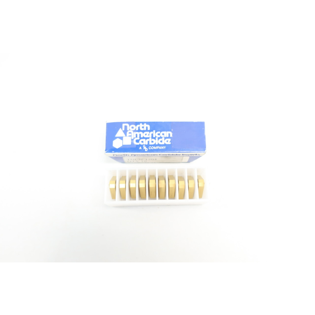 Set Of 10 North American Carbide TNCN-1204 Carbide Insert