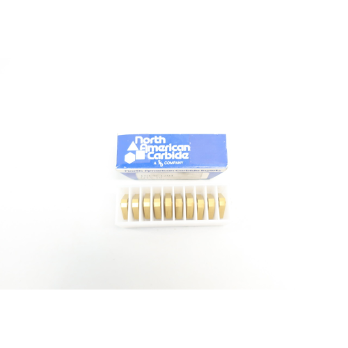 Set Of 10 North American Carbide TNCN-1204 Carbide Insert