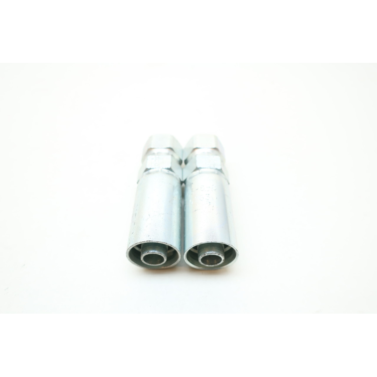 Set Of 2 Parker 10655-8-8 Female Jic 37degree Swivel X 1/2in Hose Crimp Fitting